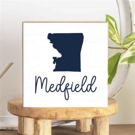 Rustic Marlin - 6X6 Wood Block - Medfield Silo - Be Charmed Gifts