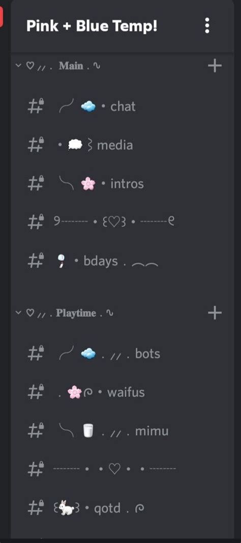 Discord Server Layout 24 In 2022 Discord Channels Discord