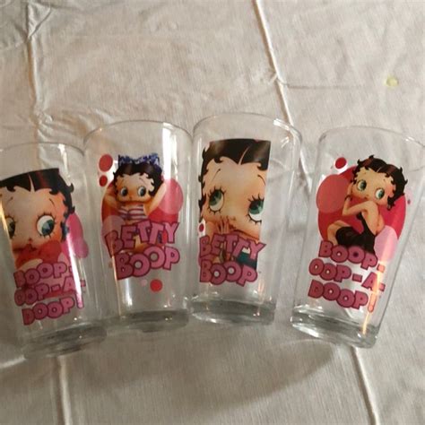 Kitchen Betty Boop 6 Glasses Poshmark