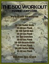 Marine Boot Camp Workout Pictures