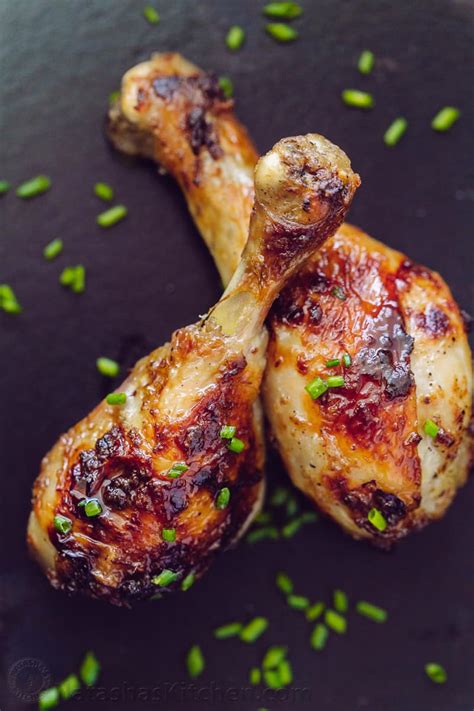 Maybe you would like to learn more about one of these? Baked Chicken Drumsticks - NatashasKitchen.com