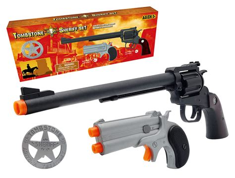 Buy Btb Best Toy Brand Cowboy Sheriff Playset Toy Long Barrel Revolver