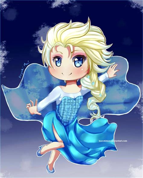 Chibi Elsa By Koyukimori On Deviantart