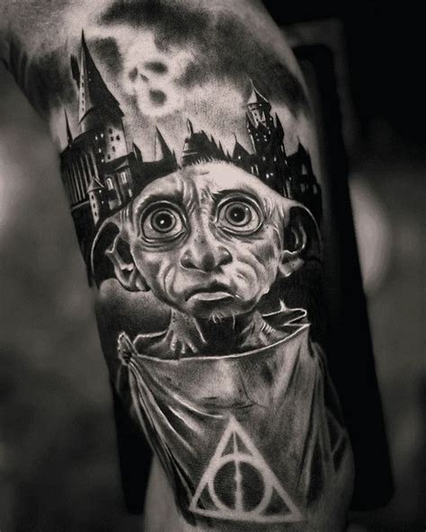 Dobby Tattoo Design Images Dobby Ink Design Ideas Harry Potter Tattoo
