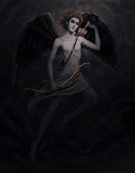 Dark Cupid By Adamasto On Deviantart Cupid Deviantart Dark