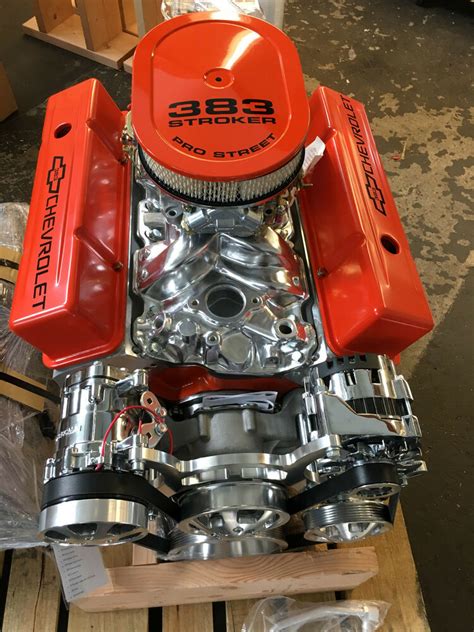 383 Stroker Crate Motor 510hp With Ac Roller Chevy Turn