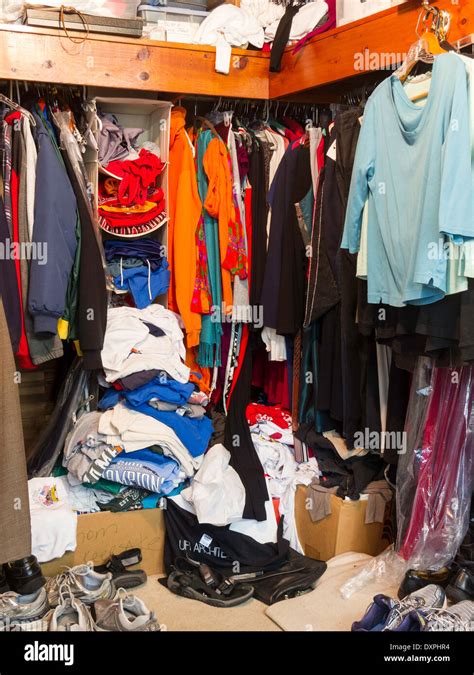 Messy Closet Hi Res Stock Photography And Images Alamy