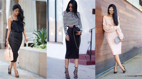 8 Different Styles Of Top Wear To Pair With Pencil Skirts Baggout