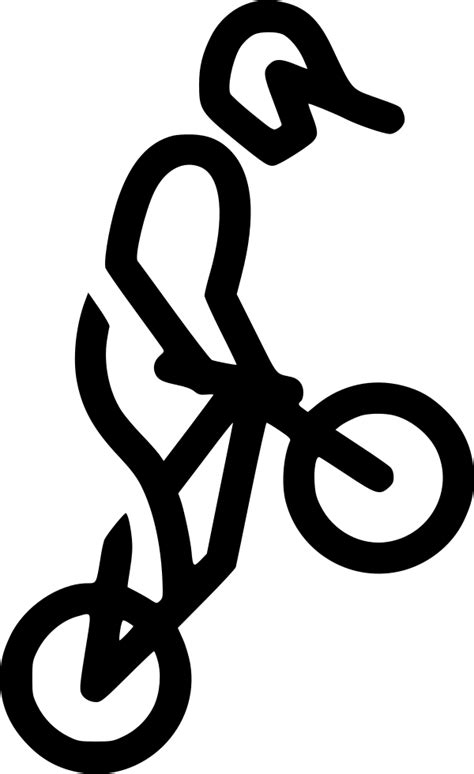Cycling Bmx Svg Png Icon Free Download 531059 Onlinewebfontscom