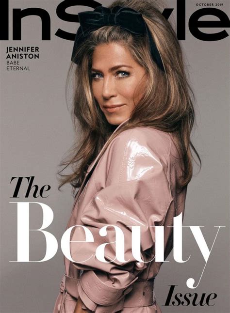 Jennifer Aniston Is The Cover Star Of Instyle Magazine Beauty Issue