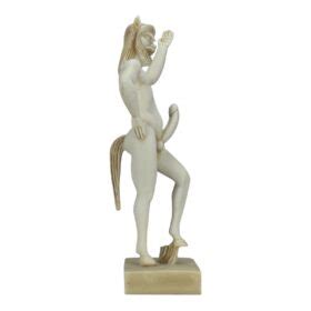 Satyr Faunus Faun Pan Phallus Nude Male Penis Statue Sculpture Figure