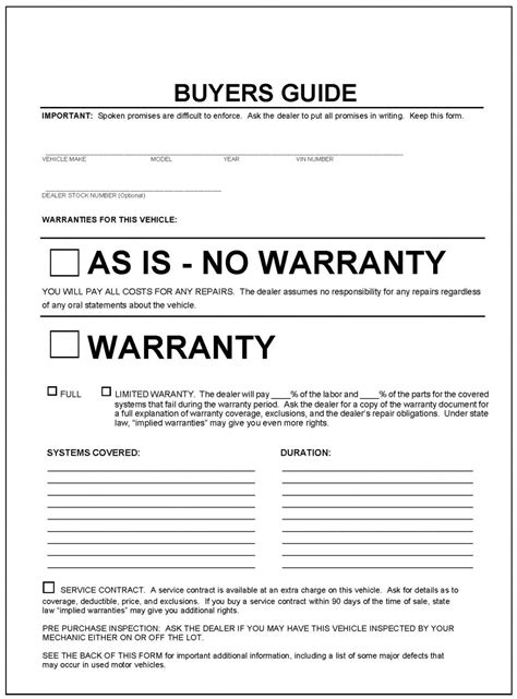 Four Years In The Making Revised Ftc “buyers Guide” Is An Important