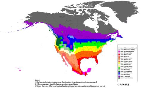 North America Climate Zones Map Proinstaller Magazine