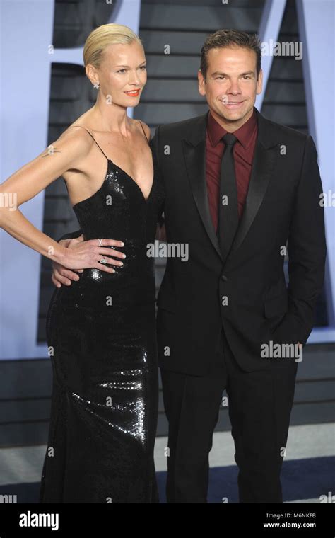 Sarah Murdoch And Lachlan Murdoch Attending The 2018 Vanity Fair Oscar