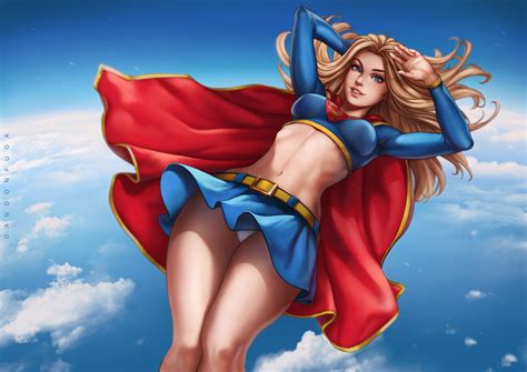 Supergirl Dc Comics And 1 More Drawn By Dandonfuga