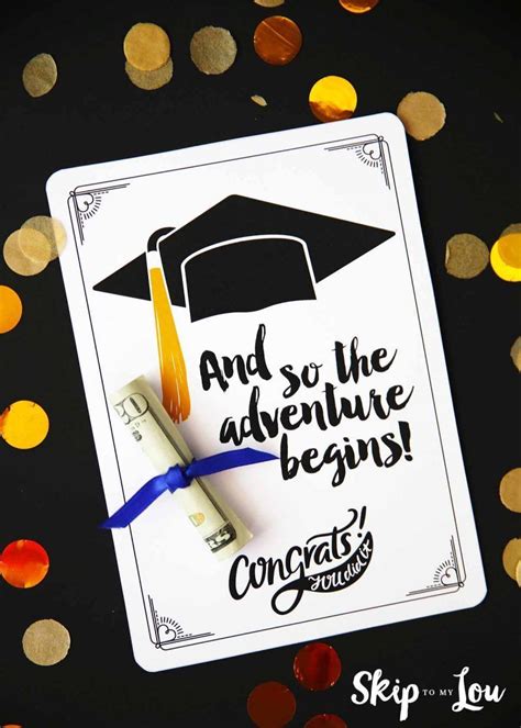 Quote Inspirational Positive Free Printable Free Graduation Cards With