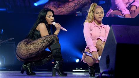 Beyonce Nicki Minaj Flawless Performance Beyonce Tidal Concert