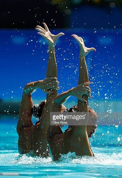 Synchronised Swimming Olympics Day 14 Photos And Premium High Res