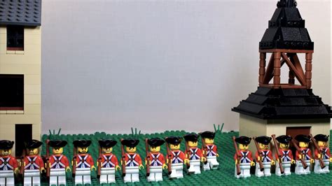 Lego Battle Of Lexington American Revolution Stop Motion Youtube