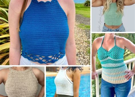 Easy Crochet Halter Tops Free Patterns 1001 Patterns