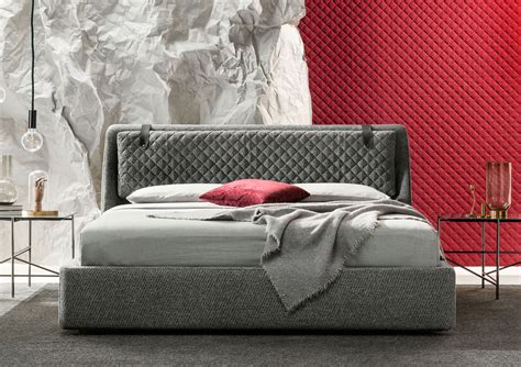 Chelsea Upholstered Bed With Custom Made Storage Berto Salotti