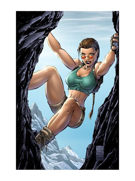 Tomb Raider Michael Turner Female Comic Characters Lara Croft