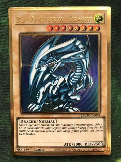 Eigeführt wurde und erschien erstmals in legend of blue eyes white dragon. Yu-Gi-Oh! Blauäugiger weißer Drache | Kaufen auf Ricardo