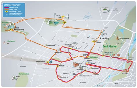Munich Attractions Map Free Pdf Tourist City Tours Map Munich 2024