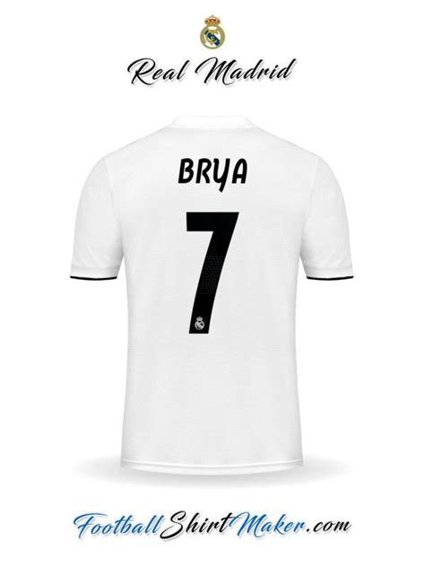 In fact, one might even say that putting zidane in the same sentence as those words is a compliment to those adjectives! Jersey Real Madrid CF 2018/19 Cup Brya 7 | Custom football ...