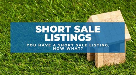 What To Do When You Get A Short Sale Listing Florida Agency Network