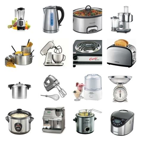 Vocabulary To Describe Small Kitchen Appliances And Equipment Learn