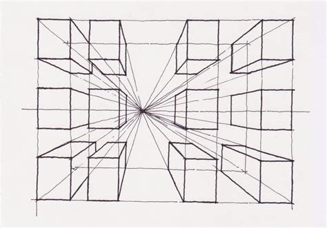 An Image Of A Drawing With Lines Going Through It