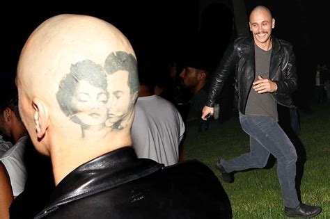 Inspired by @lanadelrey and her song 'love'. James Franco parties at Lana Del Rey concert with shaved ...