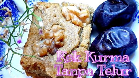 Resepi kek pandan fluffy teruk. Kek Kurma Tanpa Telur / Dates cake without egg - YouTube