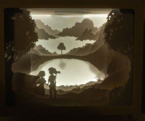 Paper Cut Shadow Box : 5 Steps (with Pictures) - Instructables