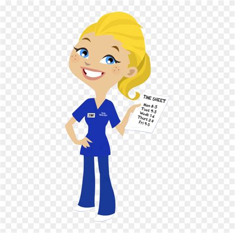 nurse clipart blonde hair nurse blonde hair cartoon hd png download 445x800 2427153 pngfind