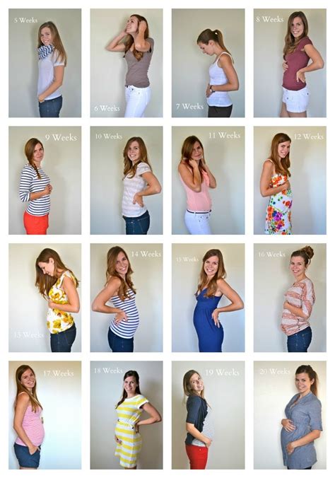 Pin On Pregnancy Weekly Belly Photos