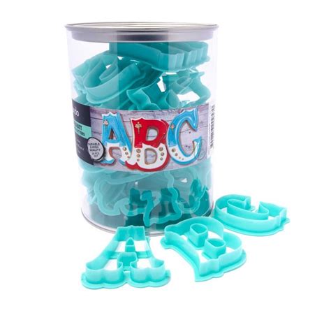 3,7 alphabet cookie cutter letters set stamp embosser letter fondant . ALPHABET Cookie Cutter Set 26pc