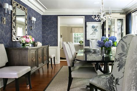 25 Blue Dining Room Designs Decorating Ideas Design Trends