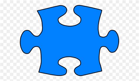 Blue Jigsaw Puzzle Piece Large Clip Art Jigsaw Clipart Stunning