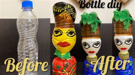 Diy How To Reuse Water Bottle To Make Doll Homemade Affordable