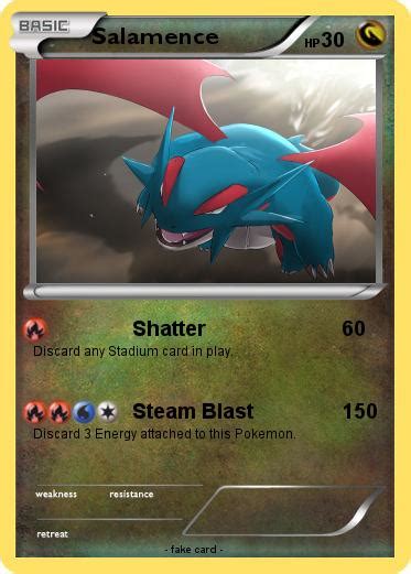 Pokémon Salamence 618 618 Shatter My Pokemon Card
