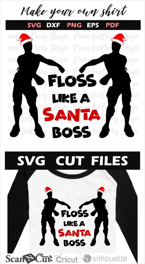 Looking for fortnite floss stickers? #etsy shop: Christmas Fortnite SVG for boys #Flosssvg file ...