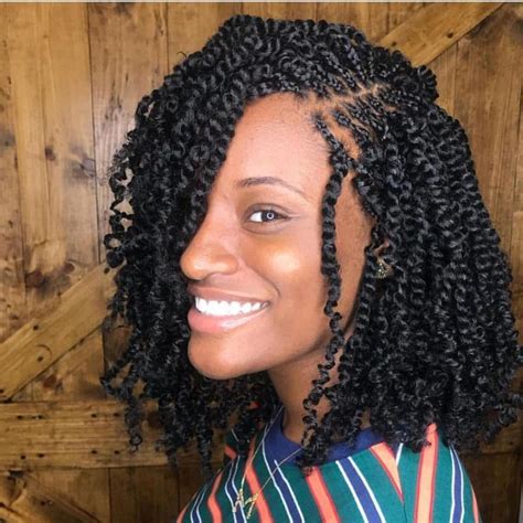 Spring Bomb Passion Twist Crochet Hair In 2020 Twist Braid Hairstyles Natural Hair Styles