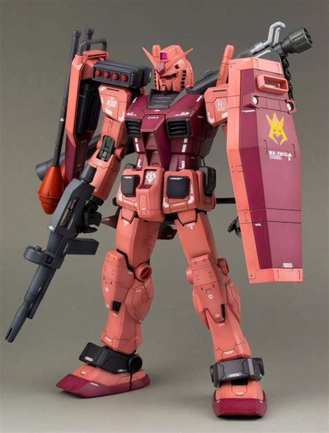 Gundam Guy Mg 1100 Rx 78ca Char Aznables Customized Gundam