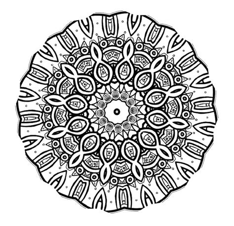 Coloriage Mandalas Gratuit à Imprimer