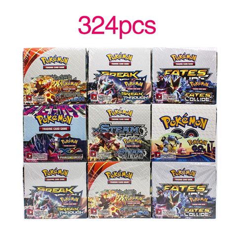 324pcs Pokemon Go Tcg Booster Box English Edition Break Point 36 Packs
