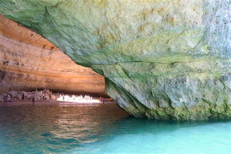 Sea Caves Algarve Portugal