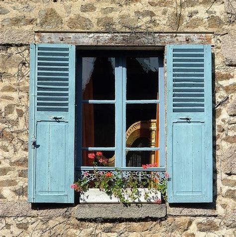 Pretty Windows French Country House House Shutters