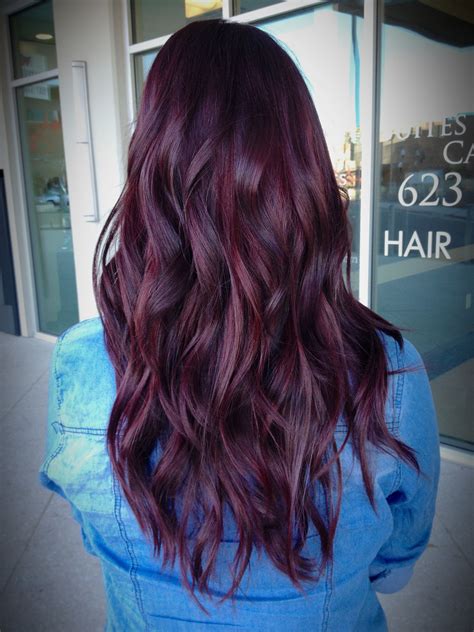 Red Violet Hair Dye For Dark Hair Kenna Hoyt